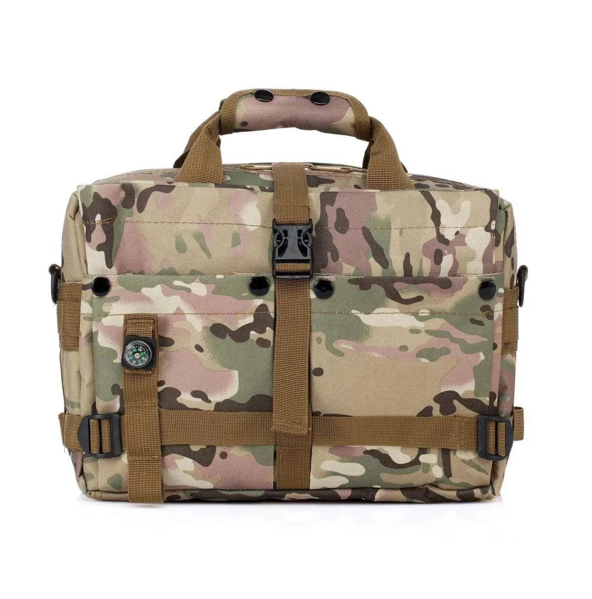 Outdoor Photography Travel Military Tactical Shoulder Bag & Handbag with Compass