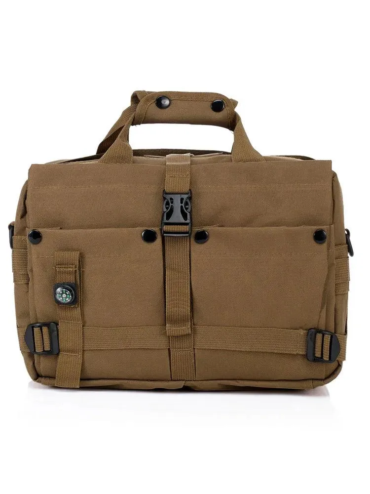 Outdoor Photography Travel Military Tactical Shoulder Bag & Handbag with Compass