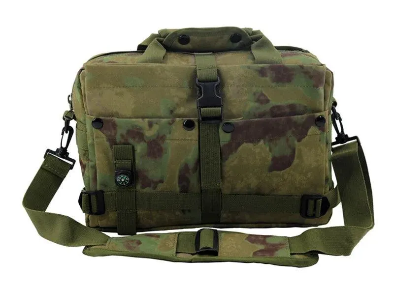 Outdoor Photography Travel Military Tactical Shoulder Bag & Handbag with Compass