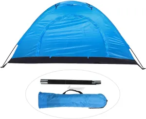 Outdoor Single Person Camping Tent, Leisure Waterproof Tent for Backpacking, Hiking, Fishing, Climbing or Beach Use