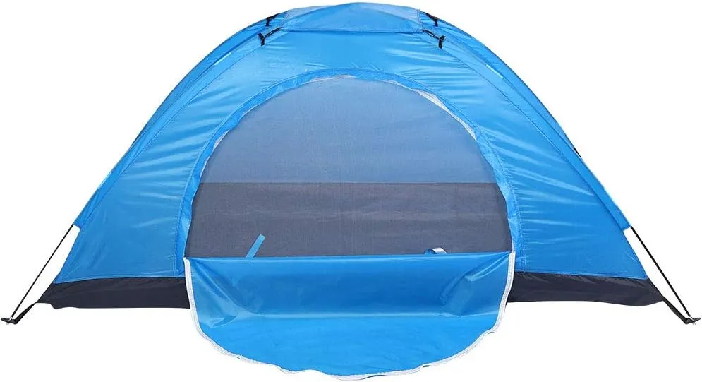 Outdoor Single Person Camping Tent, Leisure Waterproof Tent for Backpacking, Hiking, Fishing, Climbing or Beach Use