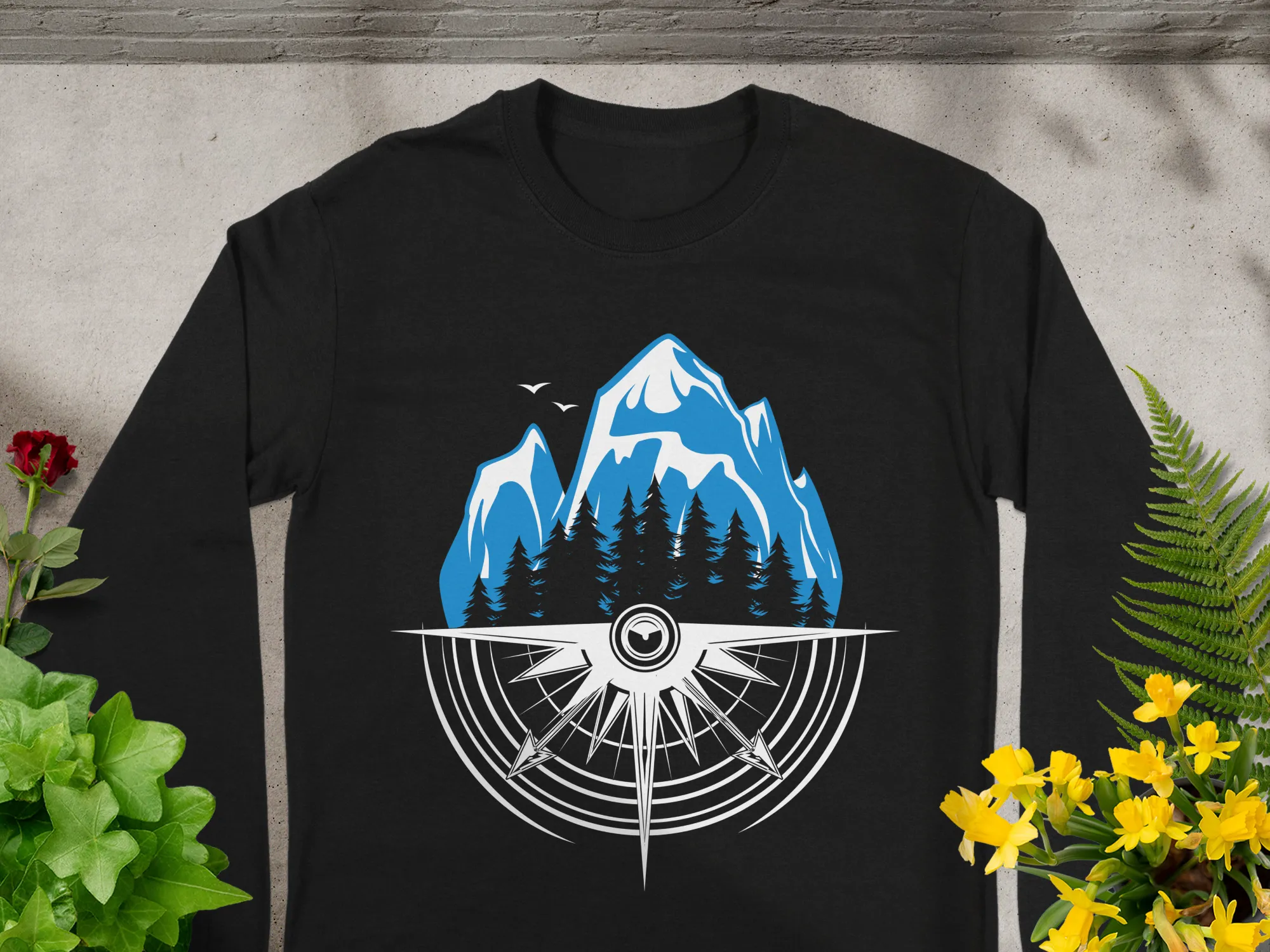 Outdoors-Hiking-Mountain Adventure Compass