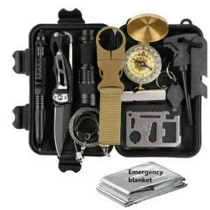 Outland14 Survival Kit – Compact 14-in-1 Tactical Emergency Gear Box