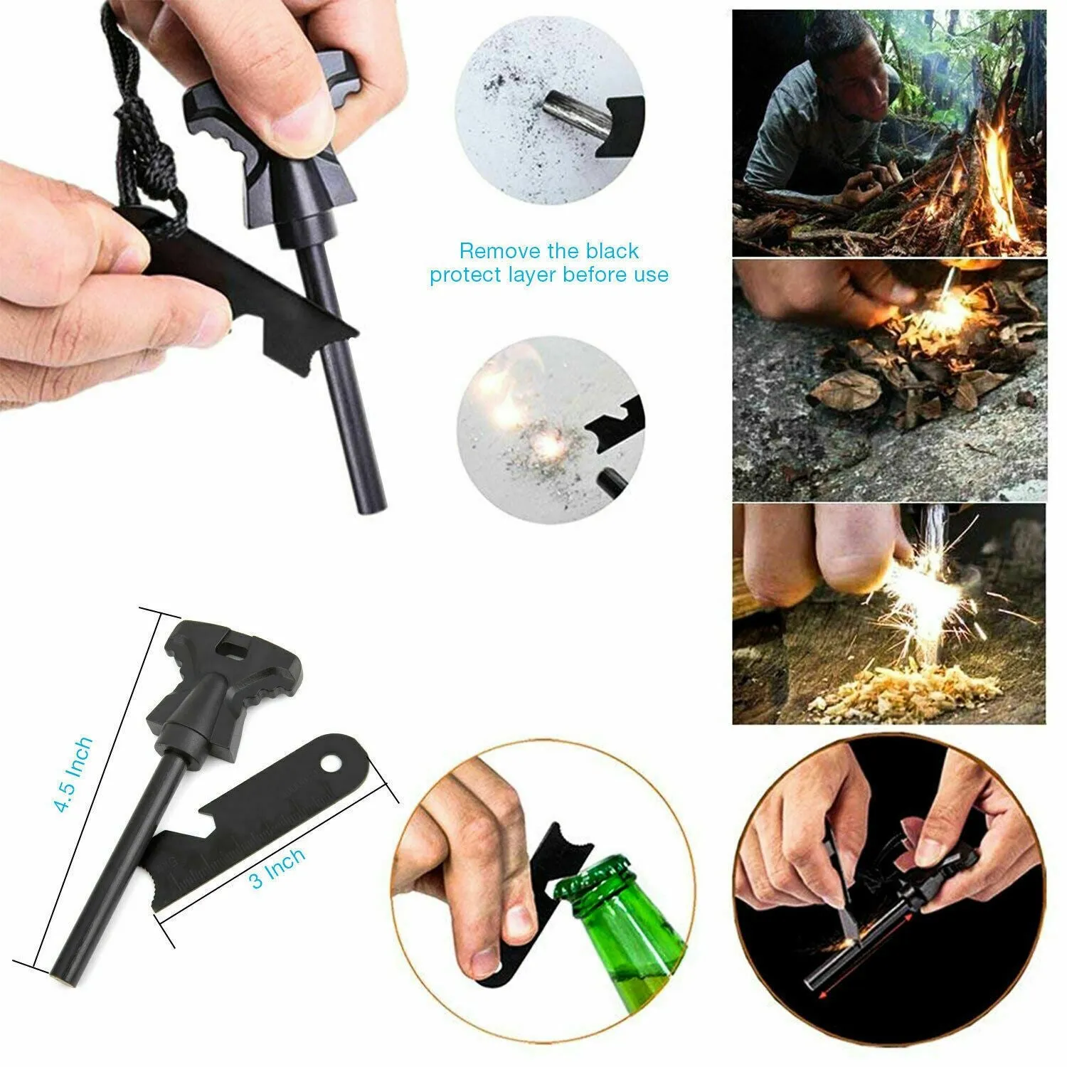 Outland14 Survival Kit – Compact 14-in-1 Tactical Emergency Gear Box