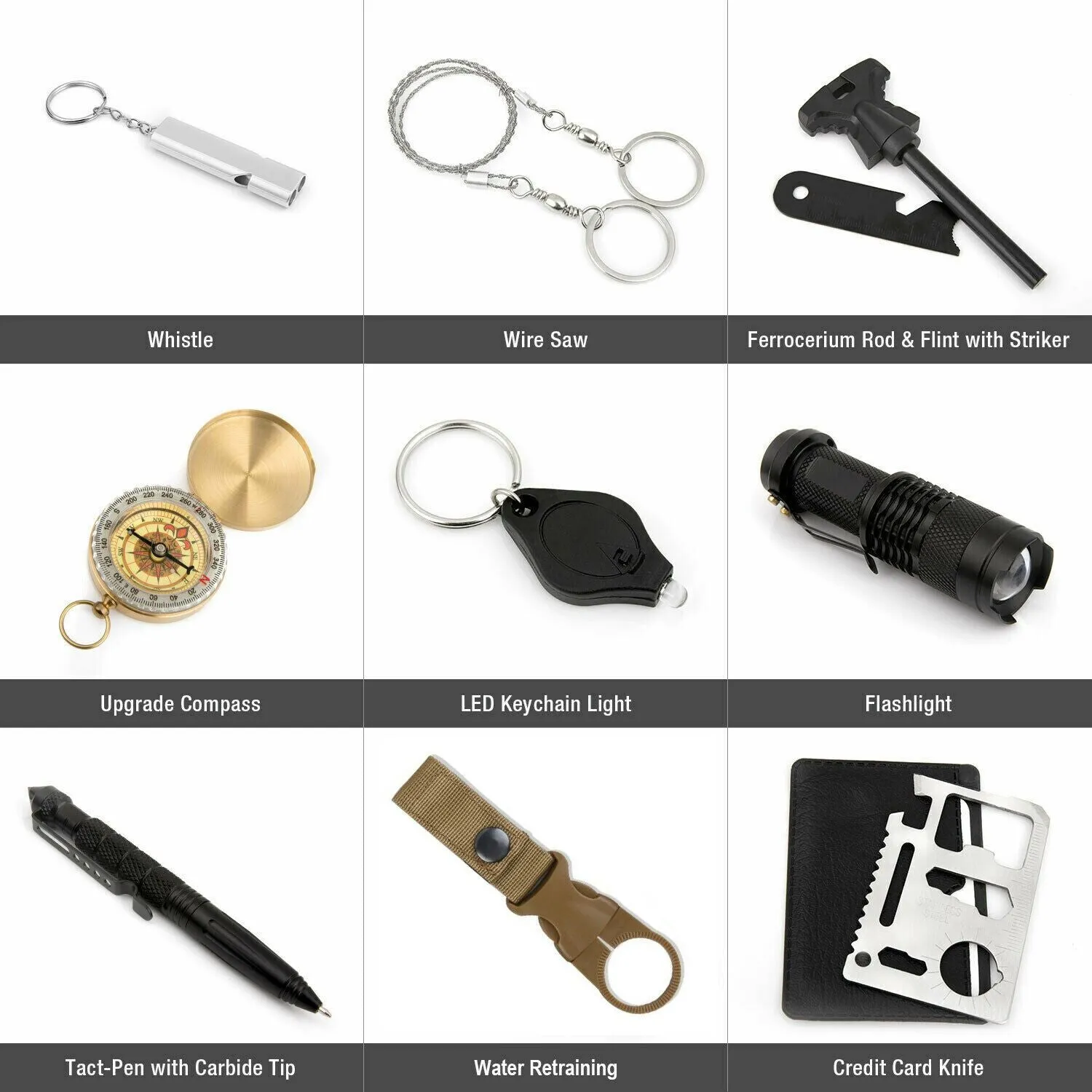 Outland14 Survival Kit – Compact 14-in-1 Tactical Emergency Gear Box