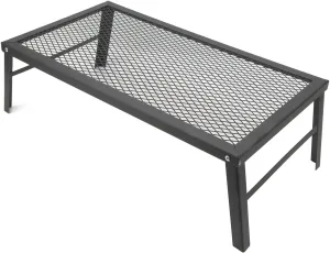 Over Fire Camp Grill, Lightweight Waterproof Iron Rack for Backpacking