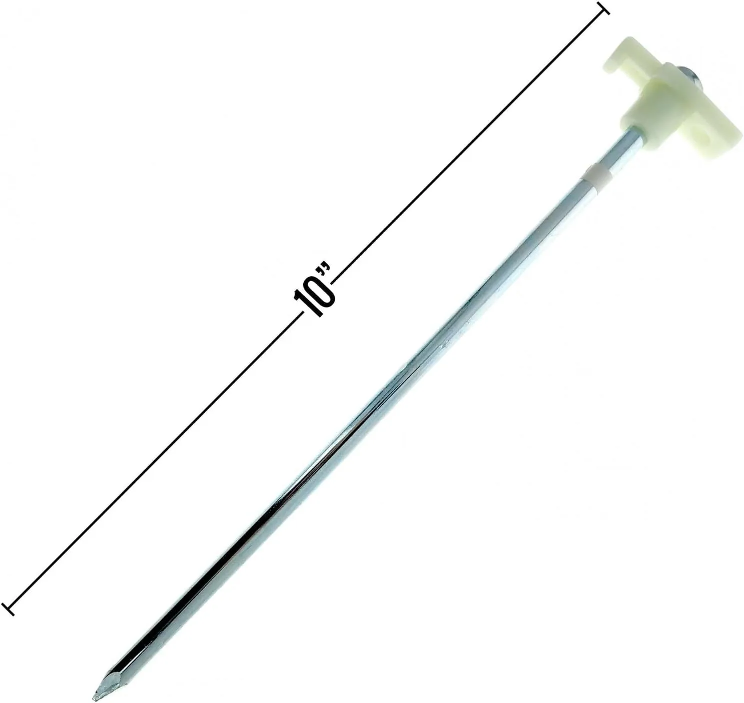Pack) Compliance-certified Tent Pegs Duty the Heavy Dark Tent Steel Gear in Camping Stake (4 Anchor Glow Multi-functional