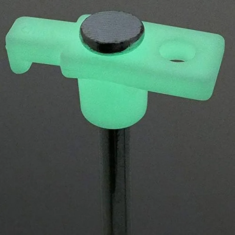 Pack) Compliance-certified Tent Pegs Duty the Heavy Dark Tent Steel Gear in Camping Stake (4 Anchor Glow Multi-functional