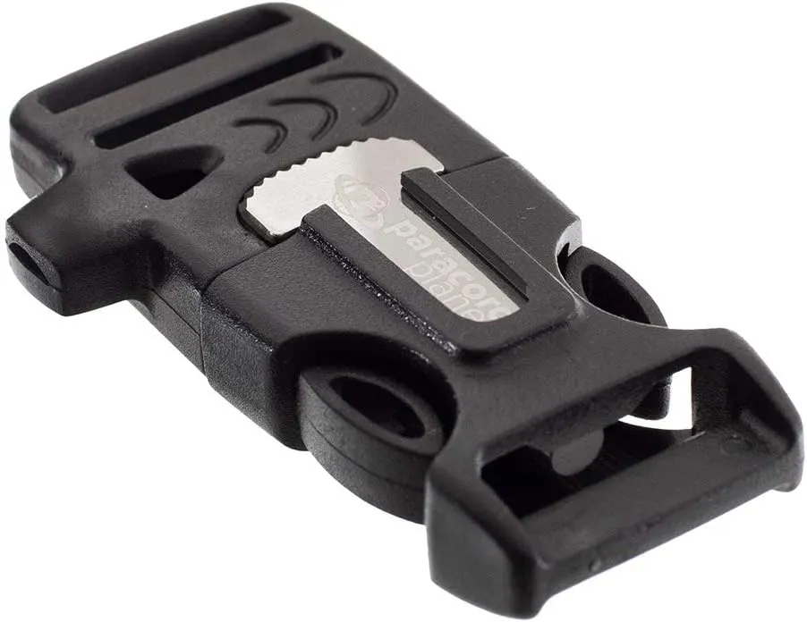 Paracord Planet 3/4 Inch Whistle Buckles in Packs of 5, 10, 20, 25, 50, and 100
