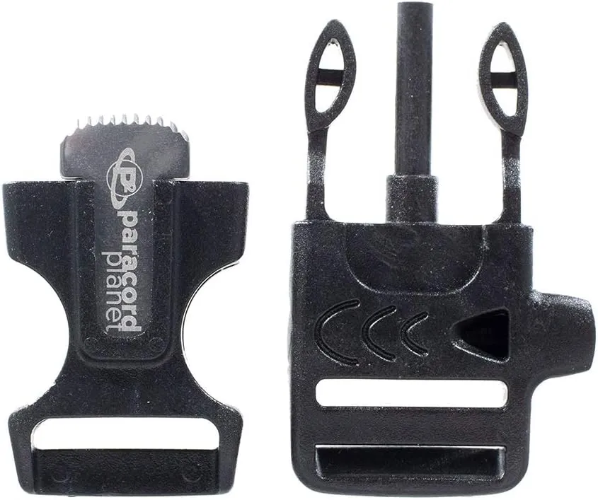 Paracord Planet 3/4 Inch Whistle Buckles in Packs of 5, 10, 20, 25, 50, and 100