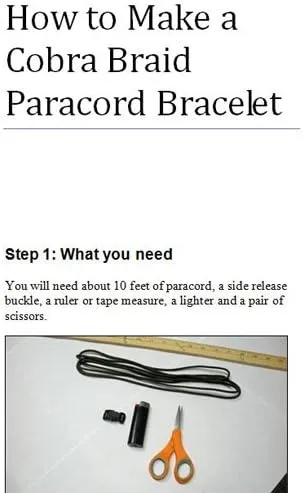Paracord Planet Survival & Emergency Paracord Bracelet Kits (Cobra Braid Instructions Included) Unique Kits Ranging from 30 to 200 Feet in Total Length of Cord
