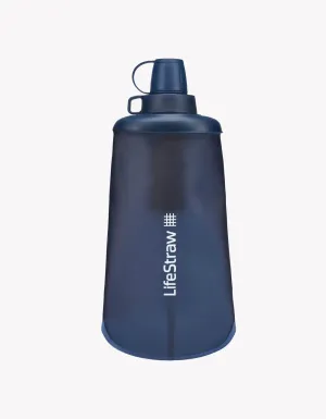 Peak SR Collapsible Squeeze Bottle 650Ml - Mountain Blue