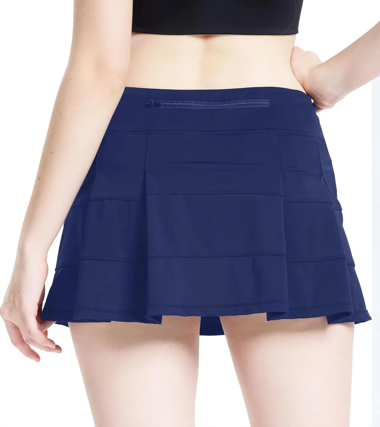 Period Swimwear Leakproof Swim Skirt Waterproof Menstrual Swimsuit with Pocket for Women Teens Girls