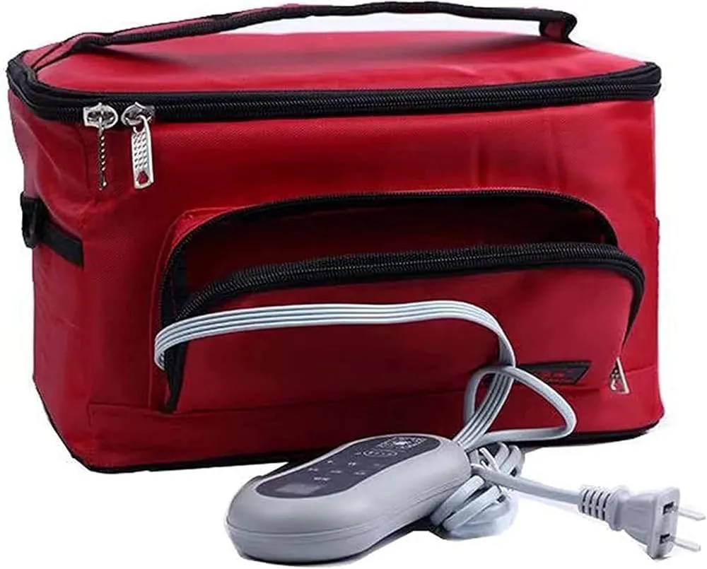 Peritoneal Dialysis Fluid Heating Package, Household Car Incubator Warm Fluid Bag, Abdominal Dialysis Fluid Constant Temperature Box with Automatic Power-Off Protection and Intelligent Timing