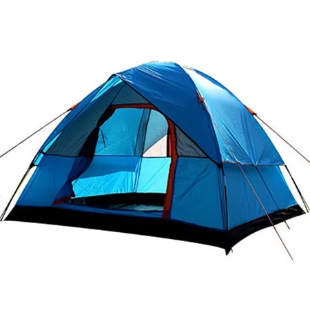 Person Anti Pop Hiking Layer Windbreak Up Tourist Waterproof UV Dual Camping 3-4 Tienda Tent Open For Outdoor Flat-rate discount Highly recommended Beach Tents Travel