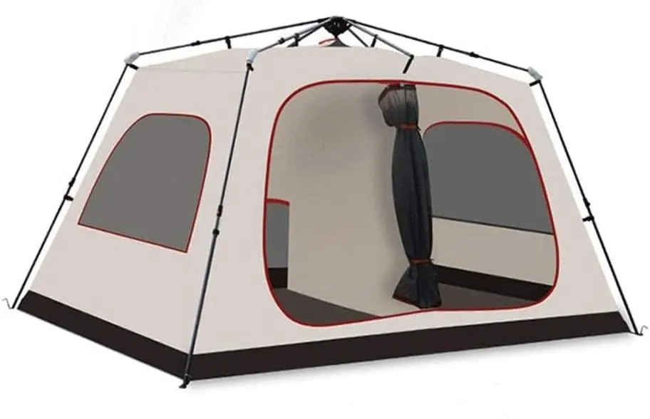 Person Tents for Camping, Instant Backpacking Quick Tent Easy Set Up, Portable Person Dome Tent for Hiking & Mountain Outdoor, with Rainfly and Ventilated Top Mesh (A) (B)