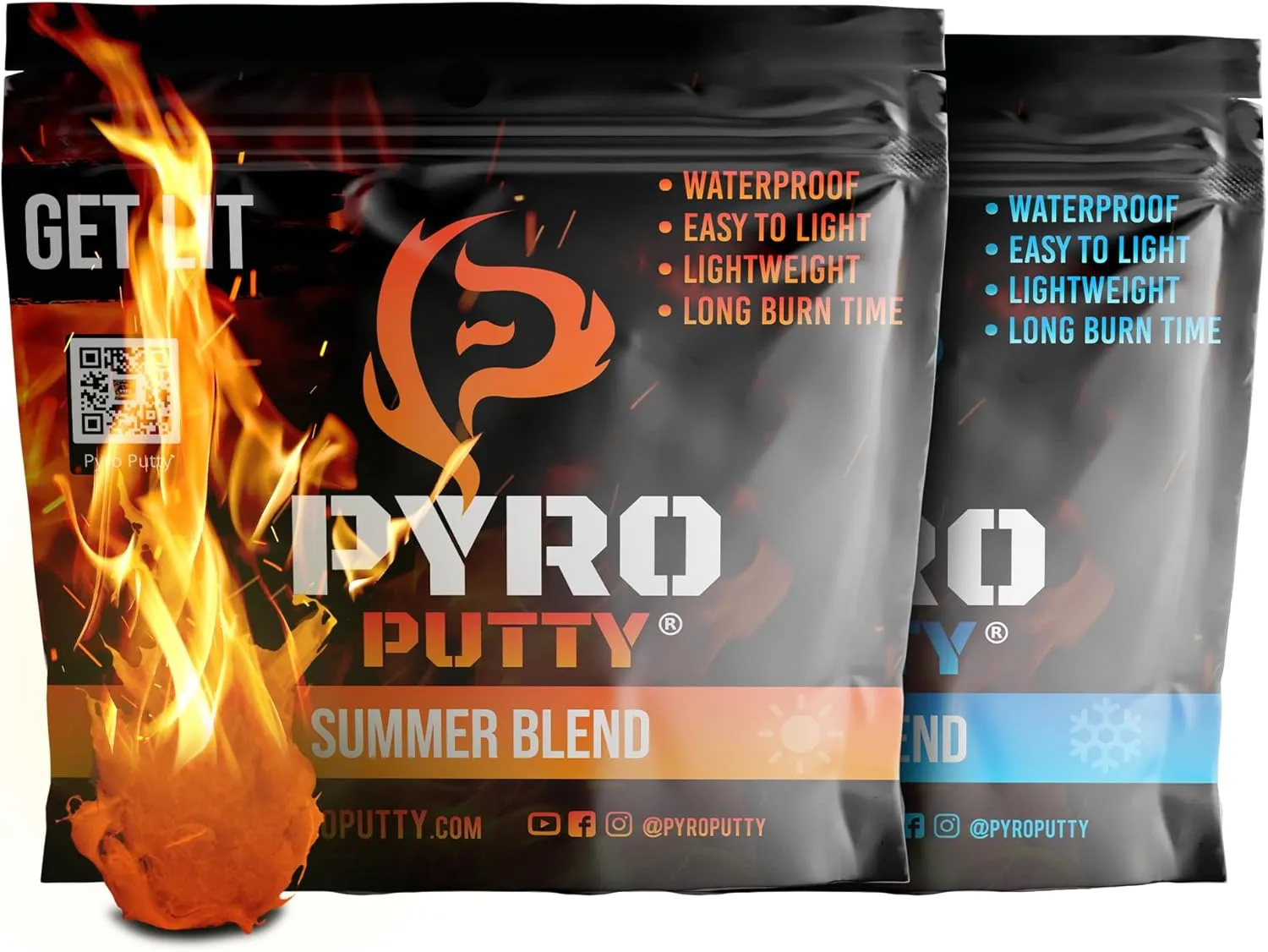 Phone Skope Pyro Putty: Waterproof Survival Fire Starter for Emergency Preparedness, Fire Starters for Campfires - Survival Gear and Supplies