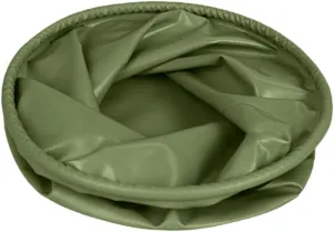 Picnic Bucket Camping Wash Basin Fishing Accessories Backpacking Accessories Camping Accessories Cooking 10 Gallon Bucket Travel Water Bucket PVC Army Green Washing Basin Folding