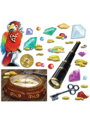 Pirate Treasure Hunt Cut Outs Party Decoration