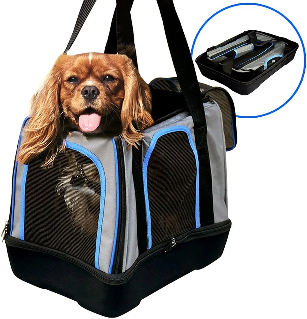 Pop Up Pet Crate Indoor and Outdoor Dog Carrier Bag Camping Crate Shade for Dogs, Cats, Rabbits and More!