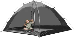 Pop Up Screen Tent - 2 Person Instant Pop Up | Folding Outdoor Netting Tent | Easy Set Up | Protective & Breathable Camping Tent for Beach, Picnic, Backyard, Camping Trip, Black