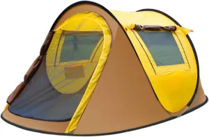 Pop Up Tent 2 Person, Easy Set Up Automatic Family Travel Tents, Instant Easy Popup Beach Tent with Carry Bag for Outdoors Hiking Fishing Traveling Beach Vacation
