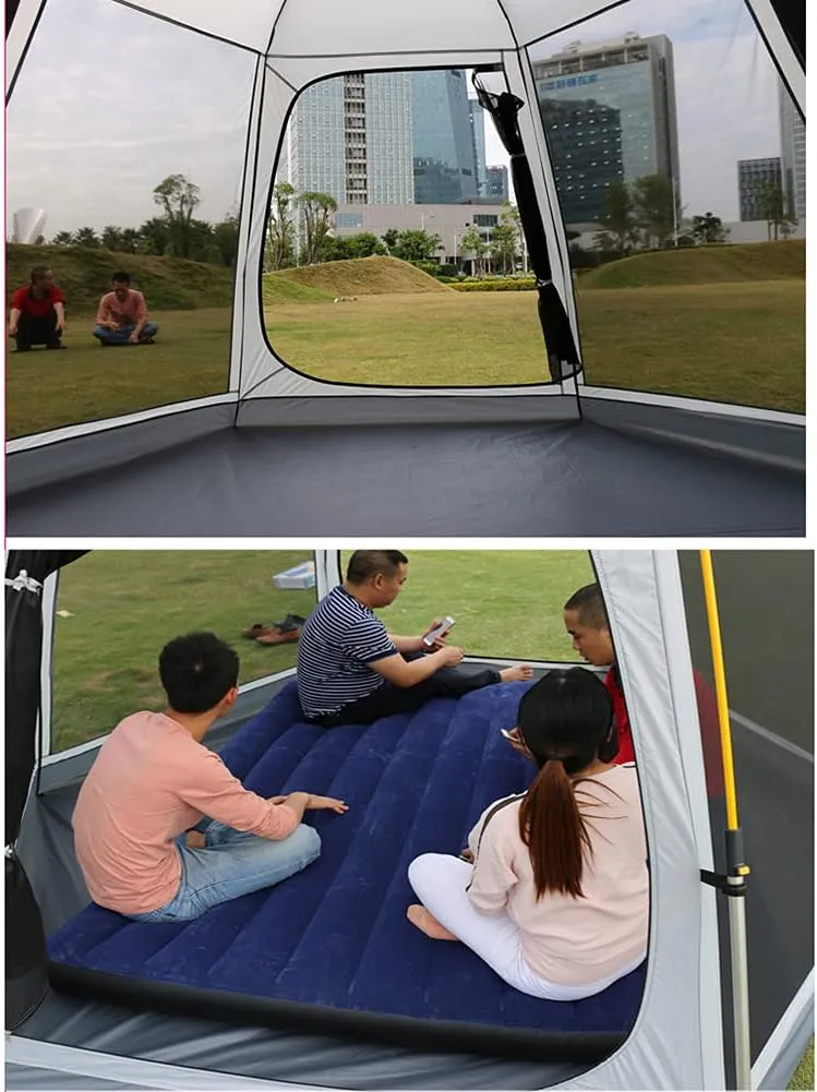 Pop Up Tent Family Camping Tent 3-4 Persons Automatic Tent Cabana Portable for Camping Hiking Mountaineering