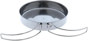 Portable Camping Frying Pan Pot with Nonstick Surface & Folding Handle for Outdoor Hiking Picnic