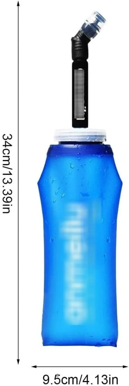 Portable Kettle Collapsible Water Bottle Marathon Sports Soft Water Bottle for Running, Hiking, Cycling, Mountaineering Water Bottle Water Bottle