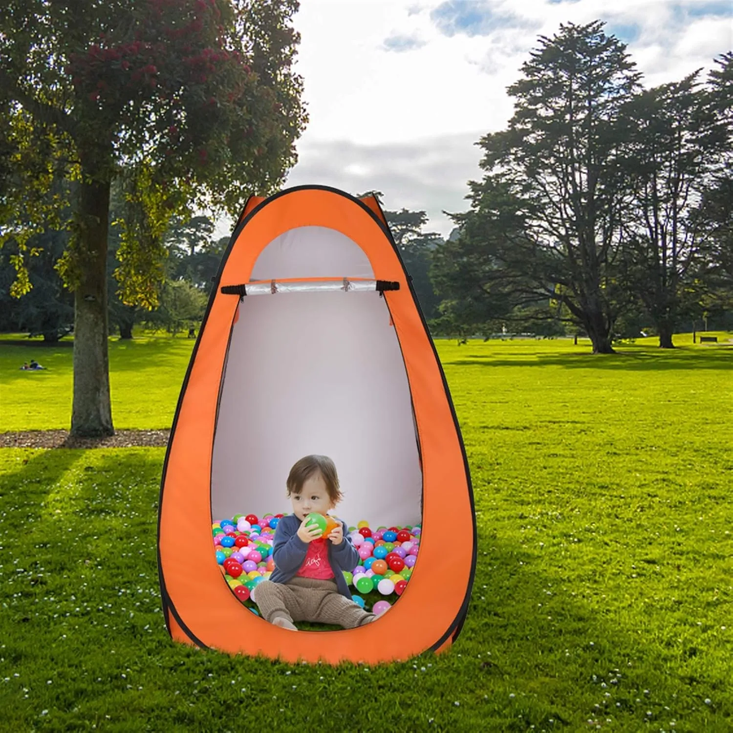 Portable Pop Up Privacy Tent - Spacious Dressing Changing Room Outdoor Privacy Shelter Tent with Carry Bag for Camping Hiking Beach Toilet Shower Bathroom