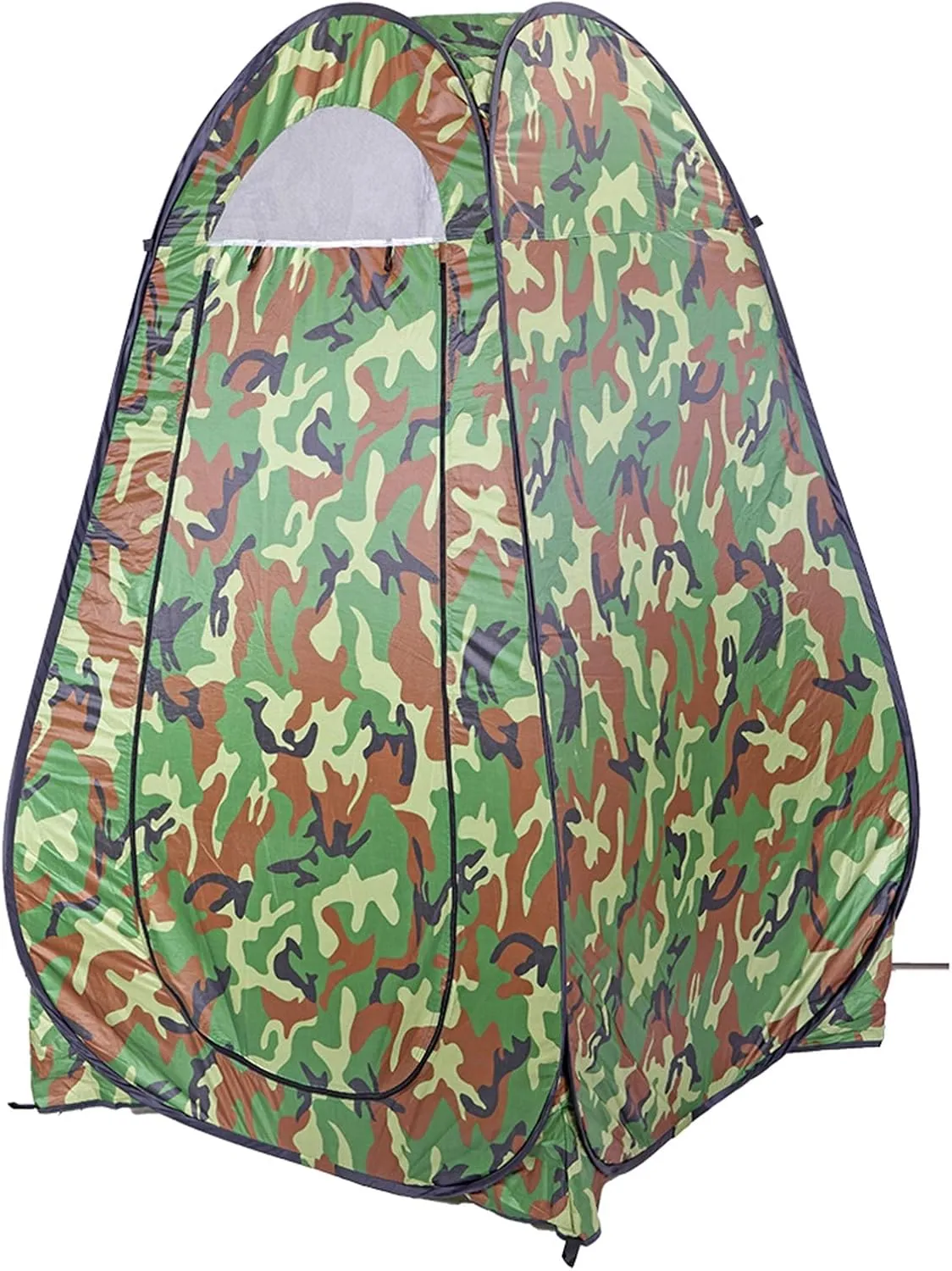 Portable Shower Tent Pop Up Privacy Shelter,Camping Bathroom Toilet Potty Tents Outdoor Personal Changing Pod for Beach Picnic Fishing (Camouflage)