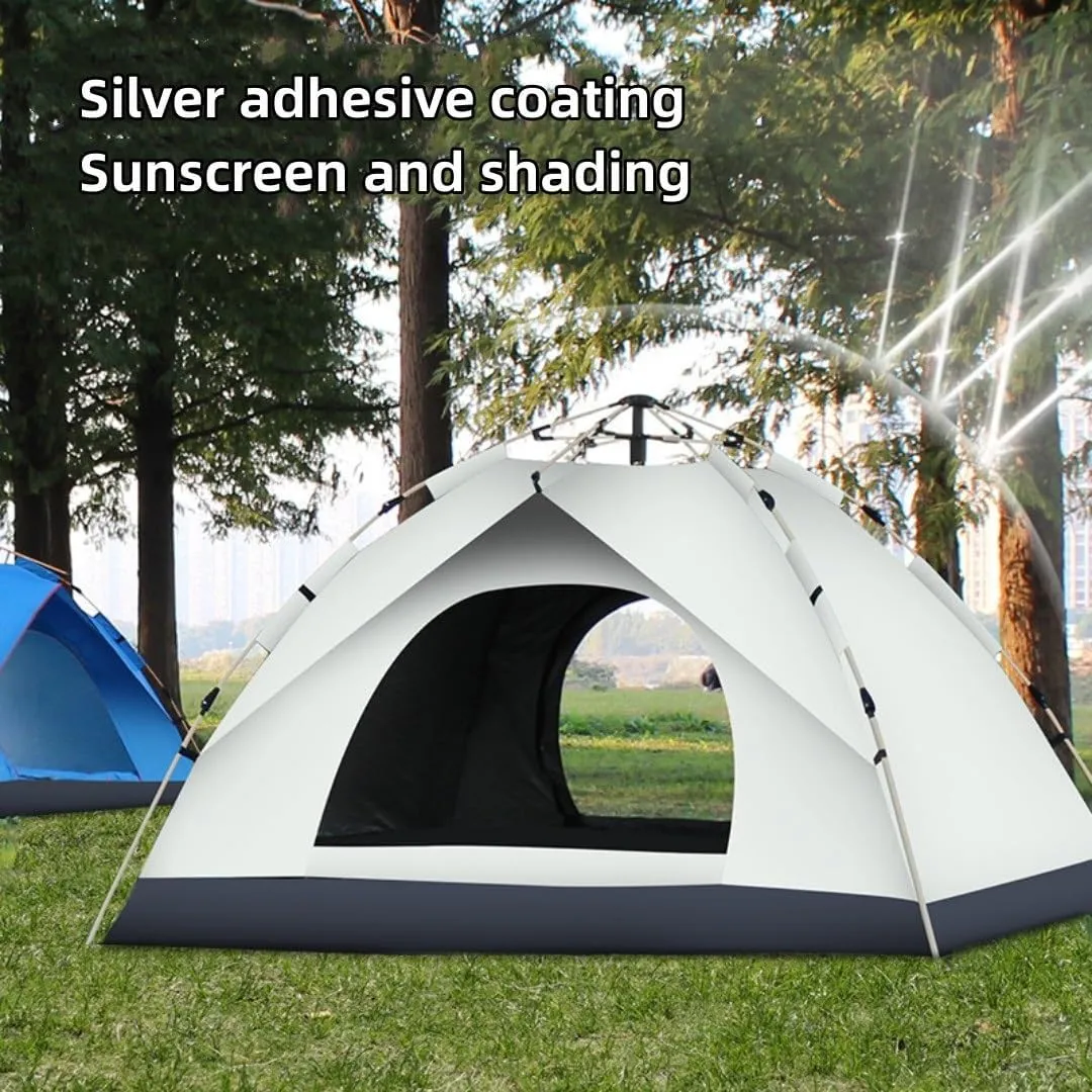 Portable Tent,Lightweight Instant Tent for 2 Person,Easy Setup Pop up Tents for Camping,Waterproof,Windproof,3-4 People Family Camp Tent for Outdoor Hunting, Hiking,Camping