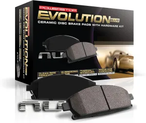 Power Stop 17-1352, Z17 Rear Ceramic Brake Pads with Hardware For Chevrolet Caprice 2011-2017, Chevrolet SS 2014, Pontiac G8 2008-2009 [Model Specific]
