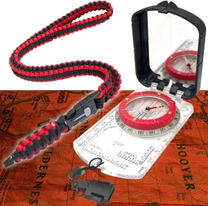 PREPARED4X Survival Compass Kit