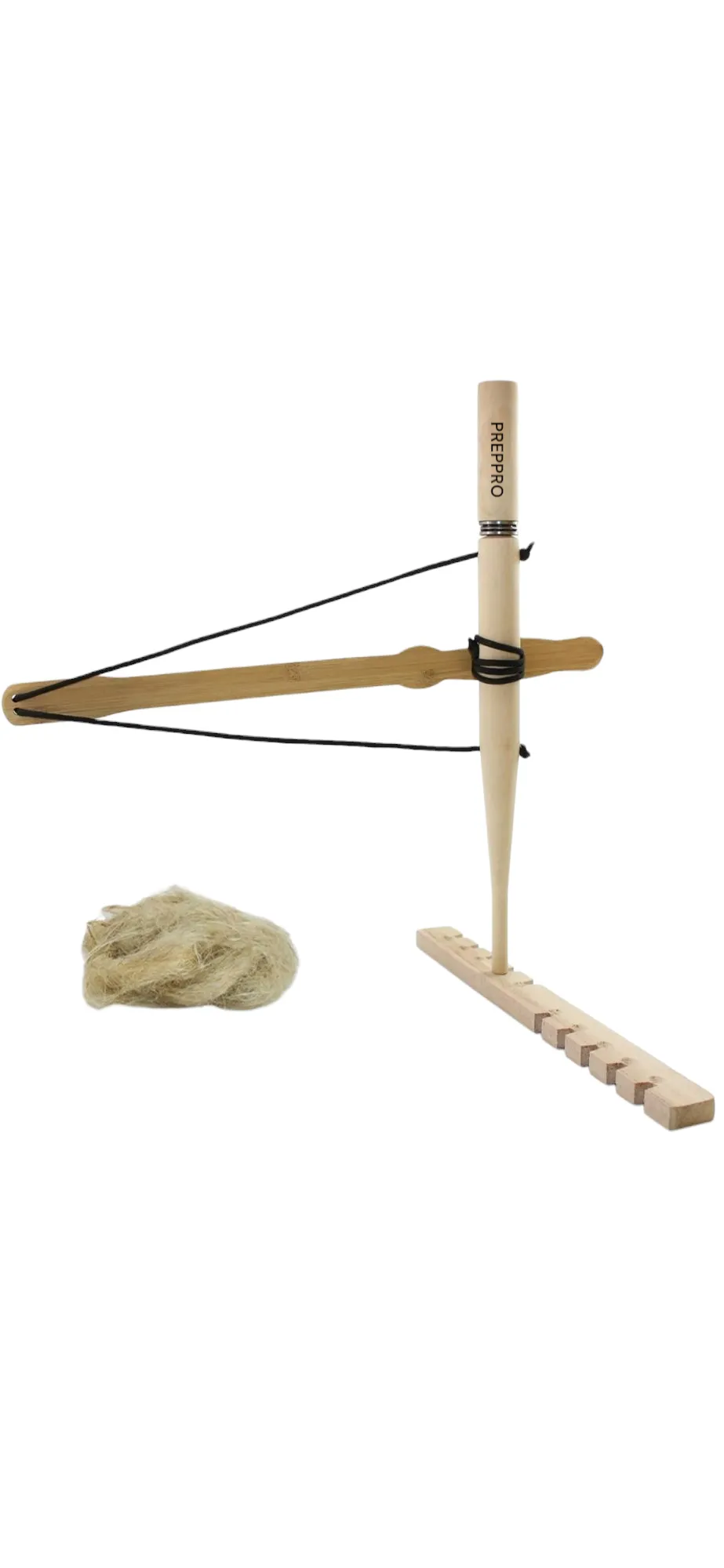 PrepPro Bow Drill Fire Starter Kit – Master Ancient Fire-Making Skills