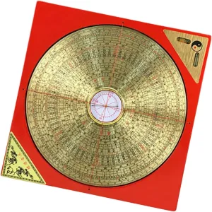 PRETYZOOM Retro Compass Decorative Compass for Feng Shui Pocket Sized Navigation Tool Vintage Style Home Decor Travelers and Collectors