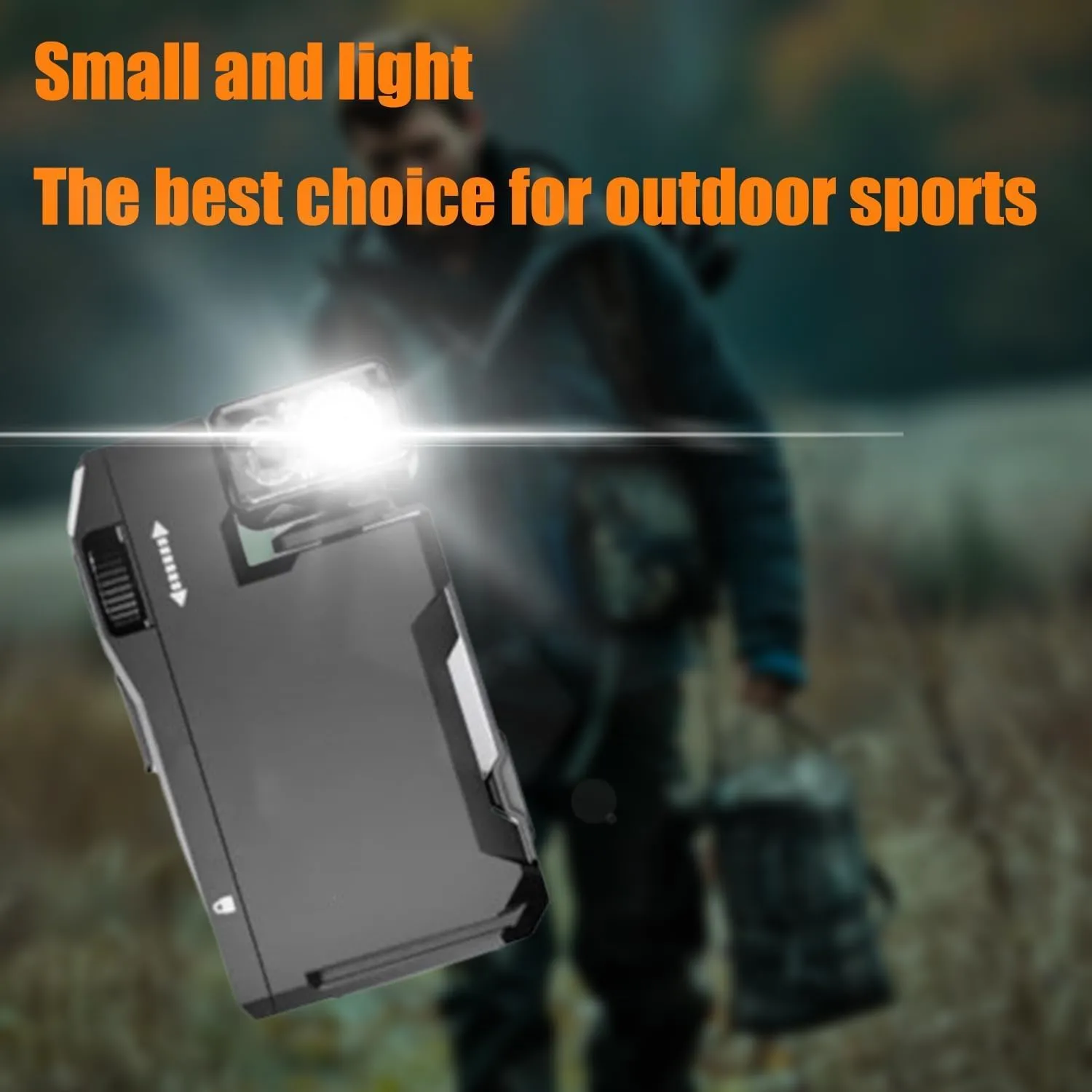 Priormer Flashlight, Super Bright 6 Modes EDC Light 400 Lumens, 180° Rotation Dual Lights Ip68 Waterproof Magnetic Mini Flashlight for Outdoor (Mix)
