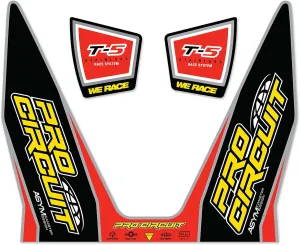 Pro Circuit DC12T5 T-5 Exhaust Decal