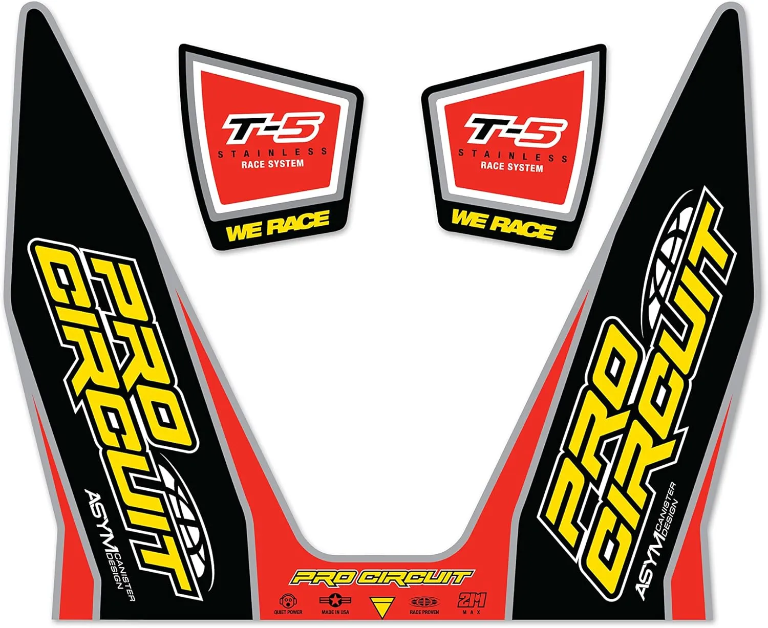 Pro Circuit DC12T5 T-5 Exhaust Decal