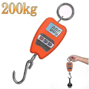 Professional Industrial Digital Scale, Dynamometer Hook , 200 Kg