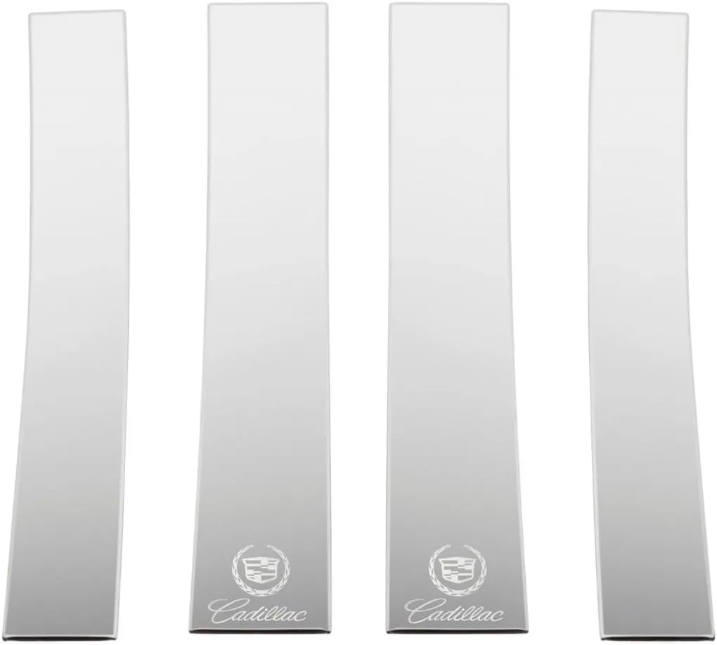 Putco 402610GM Stainless Steel Pillar Trim for Cadillac Escalade - 4 Piece