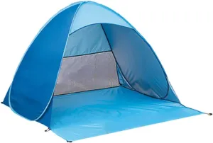 Quick-Open Pop up Beach Tent Automatic Sun Shelter Easy Setup Portable for Camping Beach Golfing Hiking