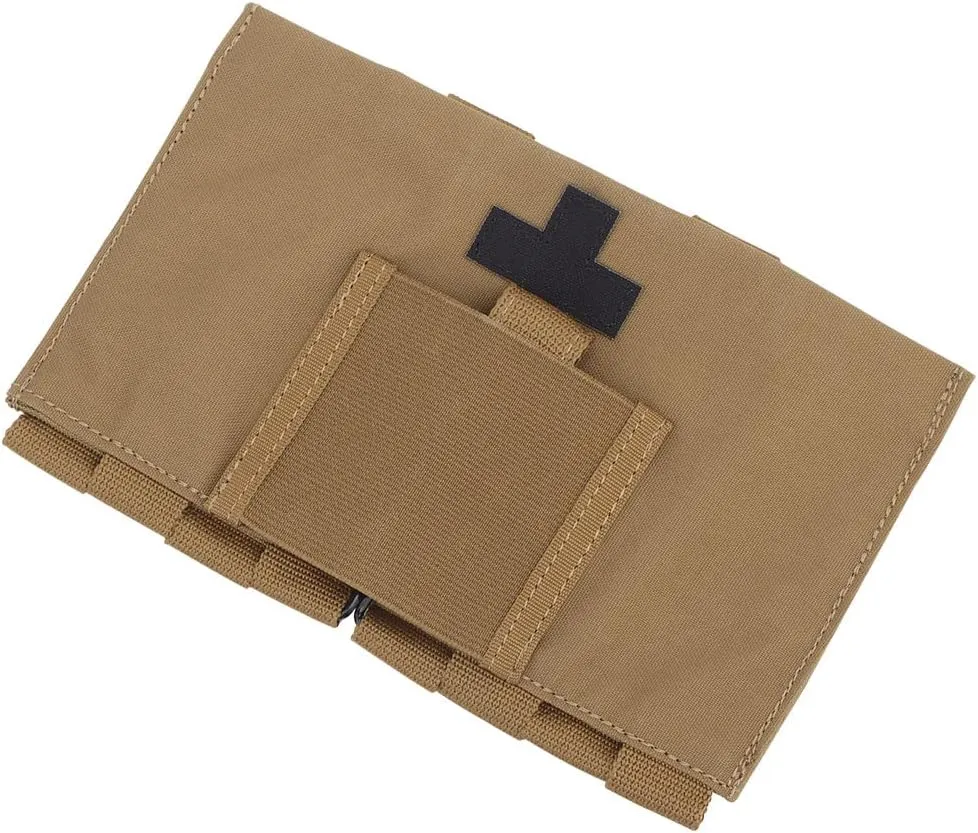 Quick Release IFAK Pouch LBT Medical Pouch MOLLE Aircraft Cable EDC Waist Belt Vest First Aid Kit Pouch