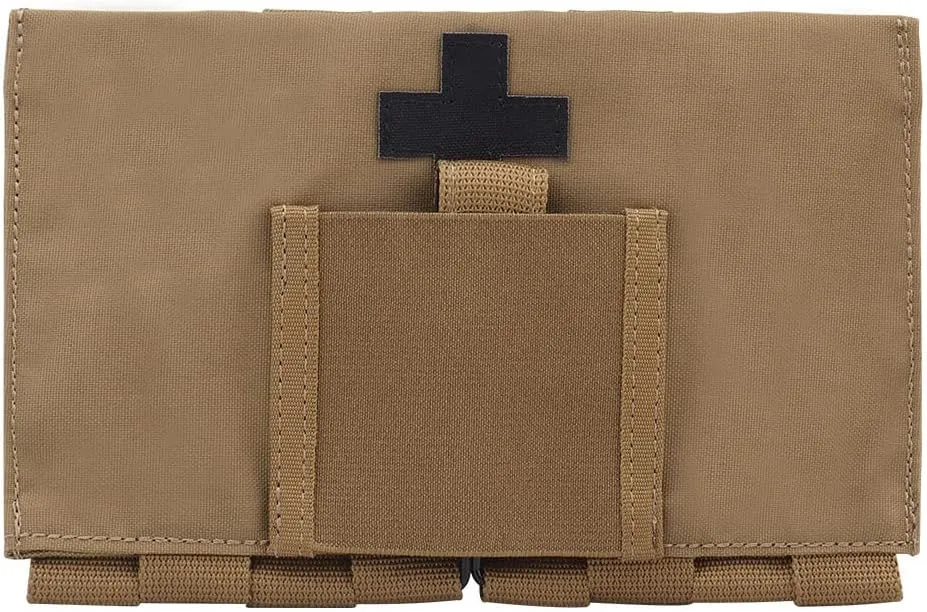 Quick Release IFAK Pouch LBT Medical Pouch MOLLE Aircraft Cable EDC Waist Belt Vest First Aid Kit Pouch