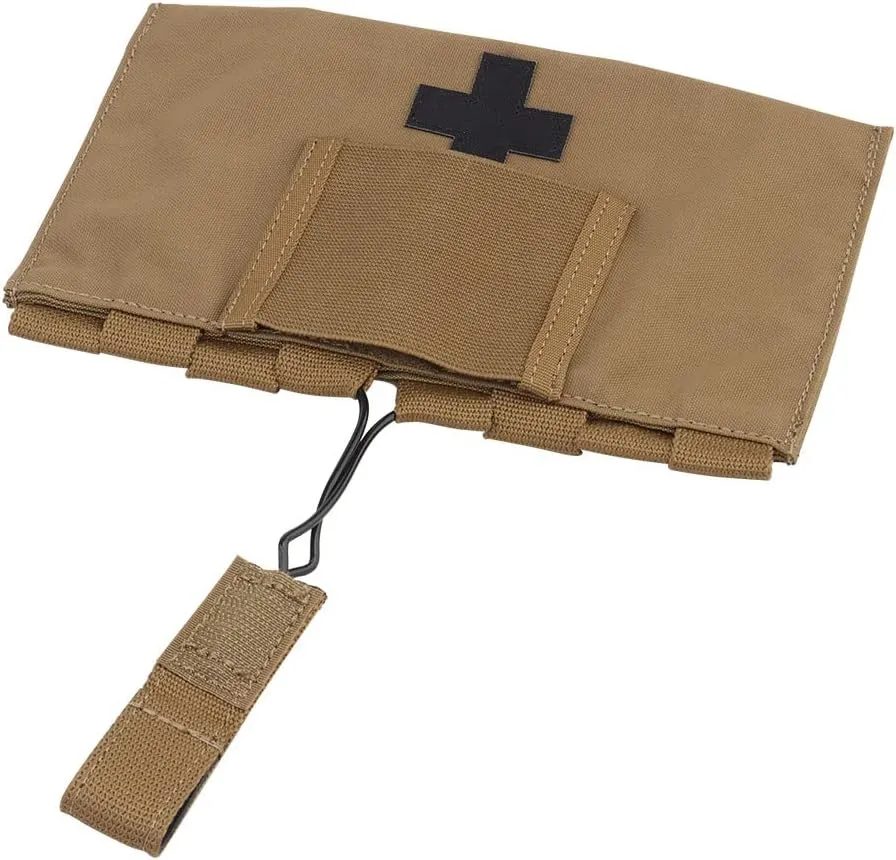 Quick Release IFAK Pouch LBT Medical Pouch MOLLE Aircraft Cable EDC Waist Belt Vest First Aid Kit Pouch