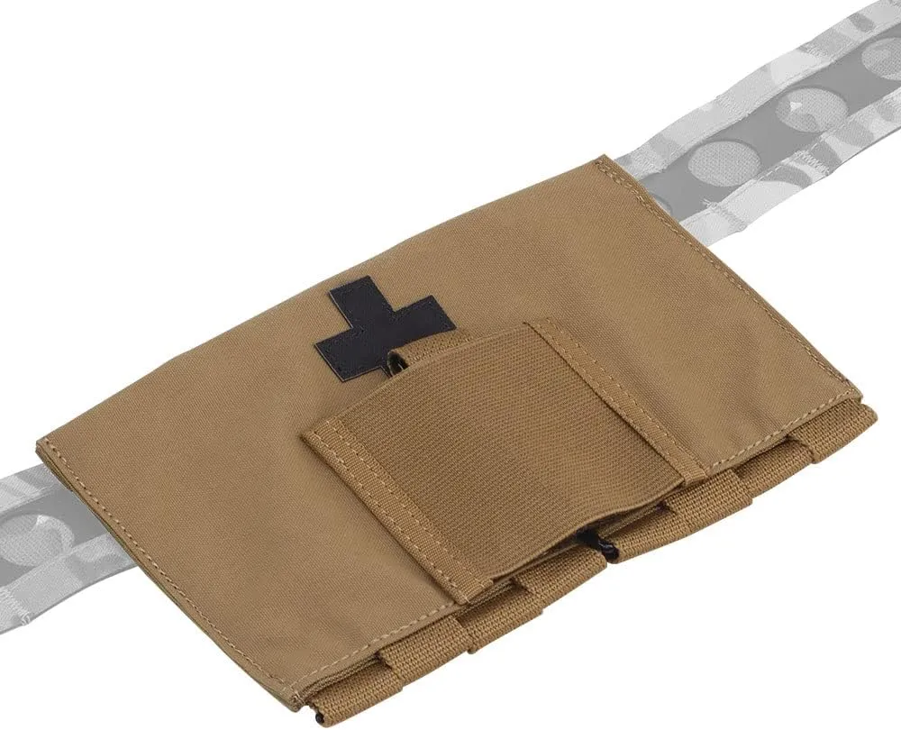 Quick Release IFAK Pouch LBT Medical Pouch MOLLE Aircraft Cable EDC Waist Belt Vest First Aid Kit Pouch