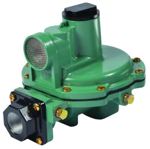 R652-DFF Second Stage Regulator, Back Mount, 3/4" x 3/4" NPT, 9"-13" W.C. Spring