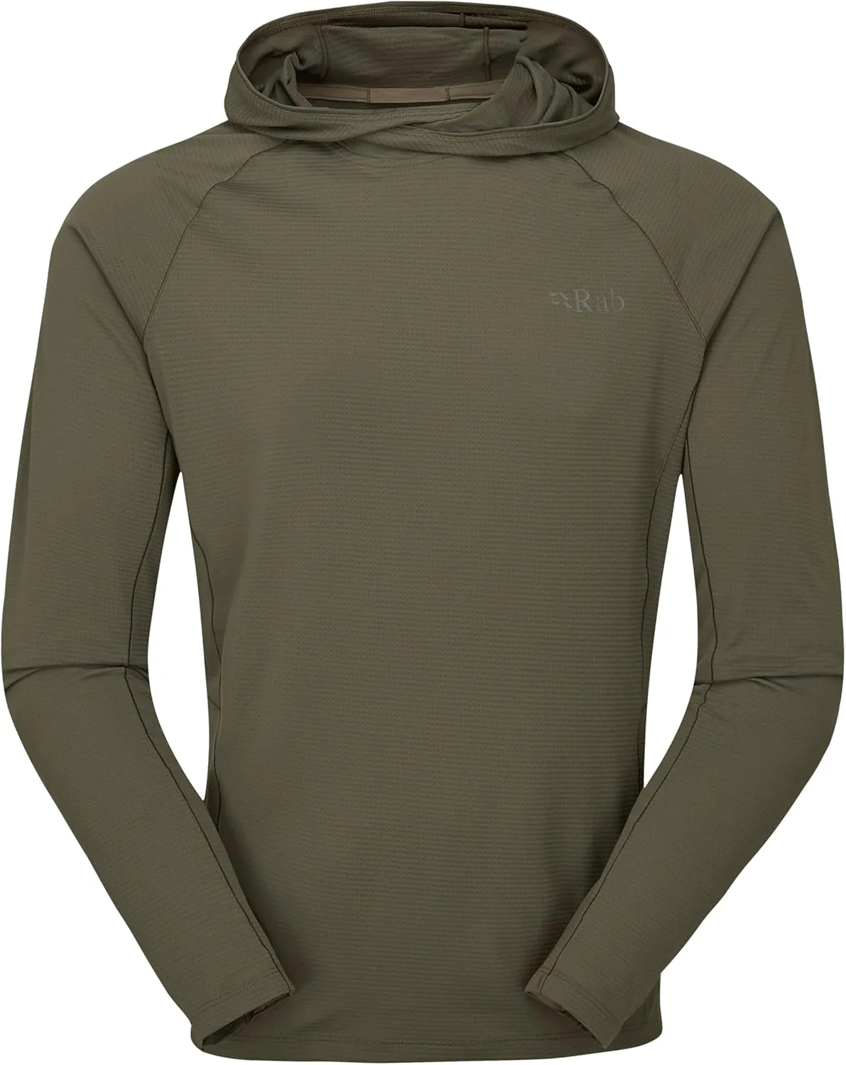 Rab Men's Sonic Hoody - Lightweight Breathable Baselayer Shirt for Hiking & Trail Running