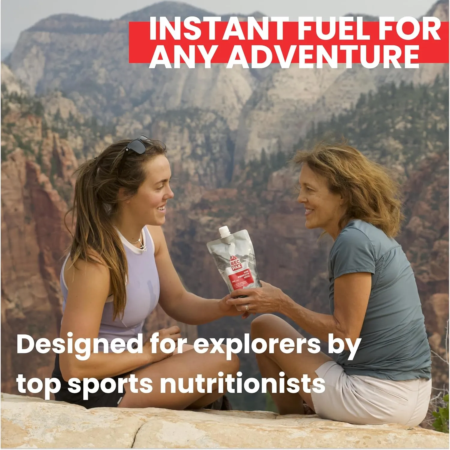 RecPak Performance Ultralight Instant Meals For Your Next Adventure | 700 Cal 42g Protein I Coffee (12-Pack)