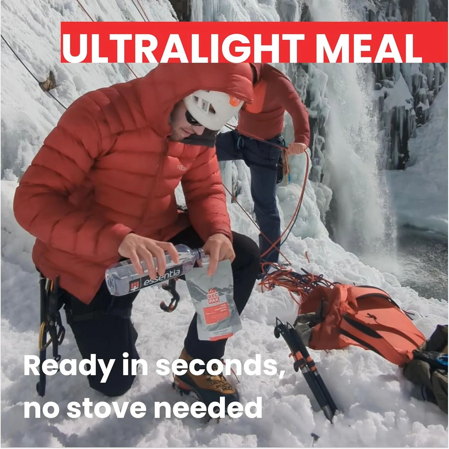 RecPak Performance Ultralight Instant Meals For Your Next Adventure | 700 Cal 42g Protein I Coffee (12-Pack)
